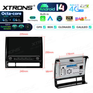 Android Autoradio Xtrons für Toyota Tacoma 4/64 GB – Bild 14