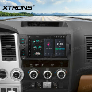 Alternative view of PX94TDTLGS 9-Zoll-Autoradio mit Multimedia-Player, 4 GB RAM (DDR4) und 64 GB ROM (EMMC), Octa-Core-Prozessor, Android 14, integriertem AKM DSP, 4G LTE, Gyroskopsensoren und Schnellladefunktion für Toyota Tundra/Sequoia