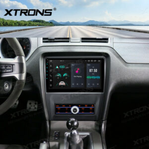 Alternative view of PXP14MTFGS 10,1 Zoll Autoradio mit Android 14, Octa-Core-Prozessor, integriertem AKM DSP, 4G-Gyroskopsensoren und 4+64 GB RAM für Ford Mustang (2010–2014)