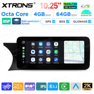 Android Autoradio Xtrons für Mercedes-Benz C-Klasse W204 4/64 GB – Bild 8