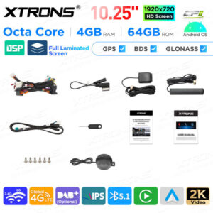 Android Autoradio Xtrons für Mercedes-Benz C-Klasse W204 4/64 GB – Bild 16