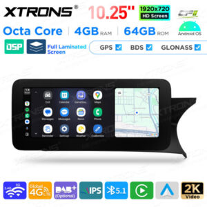 Android Autoradio Xtrons für Mercedes-Benz C-Klasse W204 Rechtslenker 4/64 GB – Bild 8