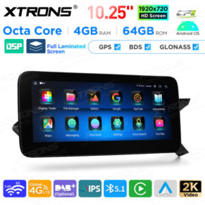 Android Autoradio Xtrons für Mercedes-Benz C-Klasse W204 Rechtslenker 4/64 GB – Bild 10