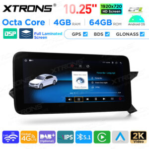 Android Autoradio Xtrons für Mercedes-Benz C-Klasse W204 Rechtslenker 4/64 GB – Bild 11