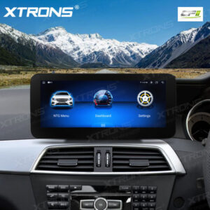 Alternative view of Android Autoradio Xtrons für Mercedes-Benz C-Klasse W204 Rechtslenker 4/64 GB