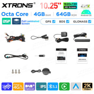 Android Autoradio Xtrons für Mercedes-Benz E-Klasse C207 / A207 Rechtslenker 4/64 GB – Bild 16