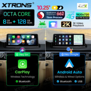 Android Autoradio Xtrons für BMW 3er LHD ohne Originaldisplay 8/128 GB – Bild 3