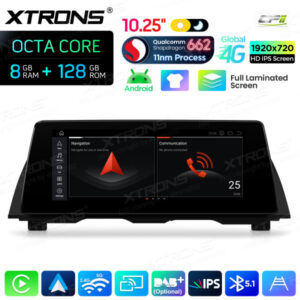Android Autoradio Xtrons für BMW 5er F10/F11 mit CIC-System 8/128 GB – Bild 8