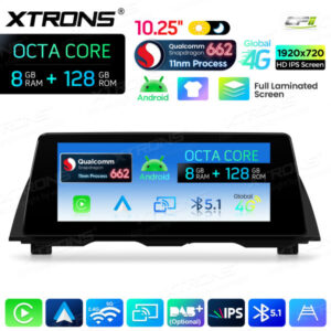 Android Autoradio Xtrons für BMW 5er F10/F11 mit CIC-System 8/128 GB – Bild 10