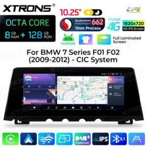 Android Autoradio Xtrons für BMW 7er F01/F02 mit CIC-System 8/128 GB – Bild 6