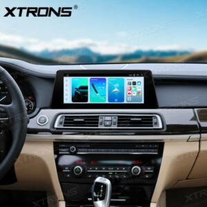 Alternative view of QBBH14CIB12SV 10,25 Zoll 8+128 GB Qualcomm Snapdragon 662 Volllaminiertes Display Global 4G Android Autoradio für BMW 7er F01/F02 (2009-2012) mit CIC-System