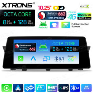 Android Autoradio Xtrons für BMW X1 E84 mit CIC-System 8/128 GB – QBBH14CIB12X1-07 CPII