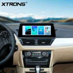 Alternative view of QBBH14CIB12X1 10,25 Zoll 8+128 GB Android Autoradio mit Qualcomm Snapdragon 662 Prozessor, volllaminiertem Bildschirm, globalem 4G-Netz für BMW X1 E84 mit CIC-System