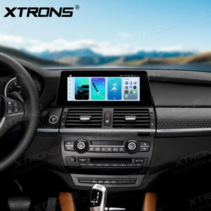 Alternative view of QBBH14CIB12X5L 10,25 Zoll 8+128 GB Android Autoradio Qualcomm Snapdragon 662 Vollständig laminierter Bildschirm Global 4G für BMW X5 E70/ X6 E71 LHD mit CIC-System