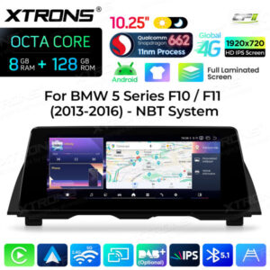 Android Autoradio Xtrons für BMW 5er F10/F11 mit NBT-System 8/128 GB – Bild 6