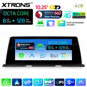 Android Autoradio Xtrons für BMW 6er F06/F12/F13 mit NBT-System 8/128 GB – QBBH14NB12SX-07 CPII