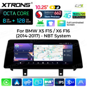 Android Autoradio Xtrons für BMW X5 F15/X6 F16 mit NBT-System 8/128 GB – Bild 5