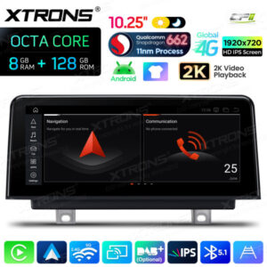 Android Autoradio Xtrons fürBMW 3er/4er/M3/M4 NBT-System 8/128 GB – QBBH14NBTH-05 CPII