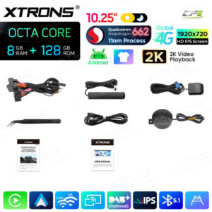 Android Autoradio Xtrons fürBMW 3er/4er/M3/M4 NBT-System 8/128 GB – QBBH14NBTH-16 CPII
