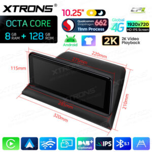 Android Autoradio Xtrons für BMW X3 E83 ohne Originaldisplay 8/128 GB – Bild 19