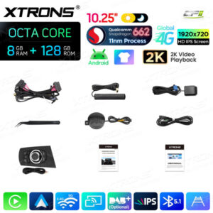 Android Autoradio Xtrons für BMW X3 E83 ohne Originaldisplay 8/128 GB – Bild 20