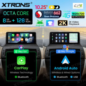 Android Autoradio Xtrons für BMW X3 E83 ohne Originaldisplay 8/128 GB – Bild 3