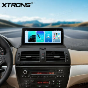 Alternative view of QBBH14X3UNL 10,25 Zoll 8+128 GB Qualcomm Snapdragon 662 2K-Videowiedergabe Global 4G Android Autoradio für BMW X3 E83 LHD ohne Originaldisplay