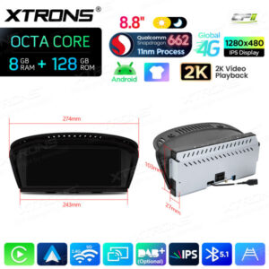 Android Autoradio Xtrons für BMW 3er/5er CCC 8/128 GB – Bild 18