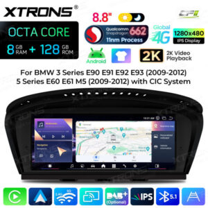 Android Autoradio Xtrons für BMW 3er/5er CIC-System 8/128 GB – Bild 6
