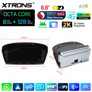 Android Autoradio Xtrons für BMW 3er/5er CIC-System 8/128 GB – Bild 18