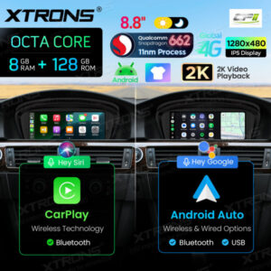 Android Autoradio Xtrons für BMW 3er/5er CIC-System 8/128 GB – Bild 3