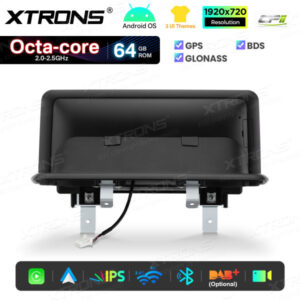 Android Autoradio Xtrons für BMW 1er E81/E82/E87/E88 2/64 GB – QTB1087UNL-11 CPII