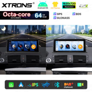 Alternative view of Android Autoradio Xtrons für BMW 1er E81/E82/E87/E88 2/64 GB