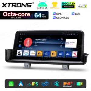 Android Autoradio Xtrons für BMW 3er E90/E91/E92/E93 4/64 GB – QTB1090UNL-10 CPII