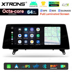 Android Autoradio Xtrons für BMW X5 E70/X6 E71 CCC System 2/64 – QTB10X5CCL-06 CPII