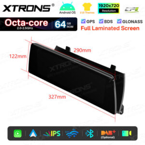 Android Autoradio Xtrons für BMW X5 E70/X6 E71 CCC System 2/64 – QTB10X5CCL-12 CPII