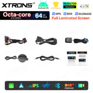 Android Autoradio Xtrons für BMW X5 E70/X6 E71 CCC System 2/64 – QTB10X5CCL-13 CPII