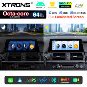 Alternative view of Android Autoradio Xtrons für BMW X5 E70/X6 E71 CIC System 2/64 GB
