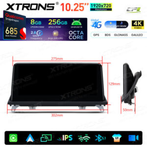 Android Autoradio Xtrons für BMW X5 E70/X6 E71 mit CCC-System 8/256 GB – Bild 19