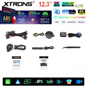 Android Autoradio Xtrons für BMW 5er F10/F11 mit CIC-System 8/256 GB – Bild 19