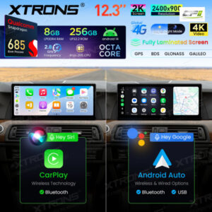 Alternative view of Android Autoradio Xtrons für BMW 5er F10/F11 mit CIC-System 8/256 GB