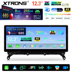 Android Autoradio Xtrons für BMW X3 F25 CIC System 8/256 GB – QWBX24CIB12X3-05 CPII