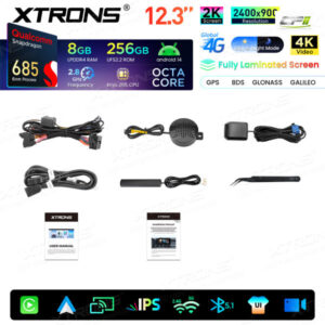 Android Autoradio Xtrons für BMW X3 F25 CIC System 8/256 GB – QWBX24CIB12X3-13 CPII