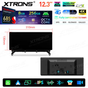 Android Autoradio Xtrons für BMW X3 F25 CIC System 8/256 GB – QWBX24CIB12X3-14 CPII