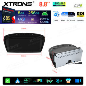 Android Autoradio Xtrons für BMW 3er/5er/M3/M5 mit CCC-System 8/256 GB – Bild 5