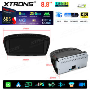 Android Autoradio Xtrons für BMW 3er/5er/M3/M5 mit CIC-System 8/256 GB – Bild 5