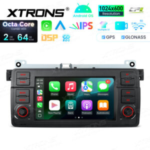 Android Autoradio Xtrons für BMW/Rover/MG 2/64 GB – IDS7046BL-04 CPII