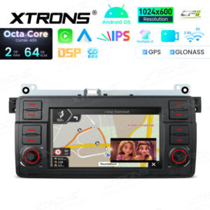 Android Autoradio Xtrons für BMW/Rover/MG 2/64 GB – IDS7046BL-06 CPII