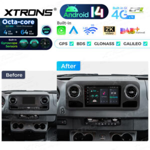 Android Autoradio Xtrons für Mercedes Sprinter 4/64 GB – Bild 4