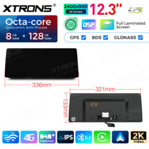 Android Autoradio Xtrons für BMW 5er E60/E61/M5 CCC 8/128 GB – Bild 15